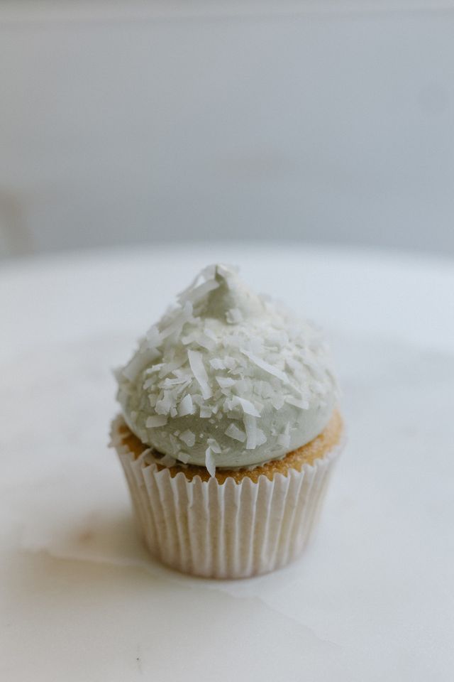 Coconut Pistachio Cupcakes (Dozen)